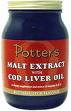 Potter's Malt & Cod Liver Oil Butterscotch 6 x 650g